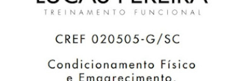 Lucas Pereira Centro de Condicionamento Físico